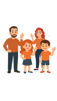 Ilustracja rodziny